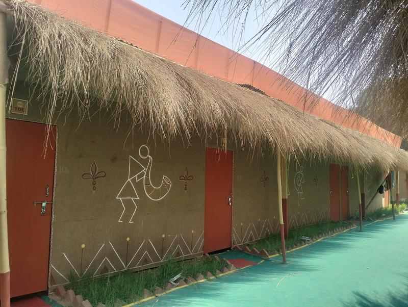Kumbh Mela tent accommodation